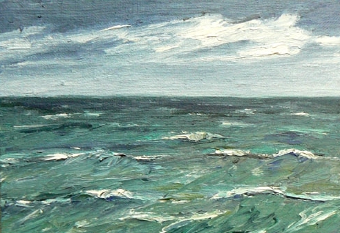 Ostsee, 15x12, Oel, 2012